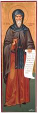 Icon of St Anthony by Hieromonk Kallinikos Stavrovouniotis.
